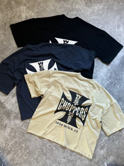 REMERA BOXY CHOPPER